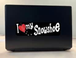 10in x 3in I Love My Snowshoe Cat Bumper Sticker Vinyl Car Window Decal