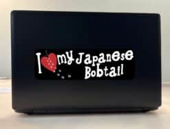 10in x 3in I Love My Japanese Bobtail Bumper Sticker Vinyl Window Decal