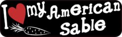 American sable rabbit