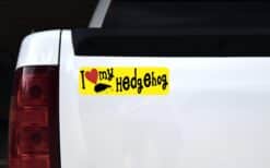 10in x 3in I Love My Hedgehog Magnet Car Door Magnetic Truck Magnets Sign
