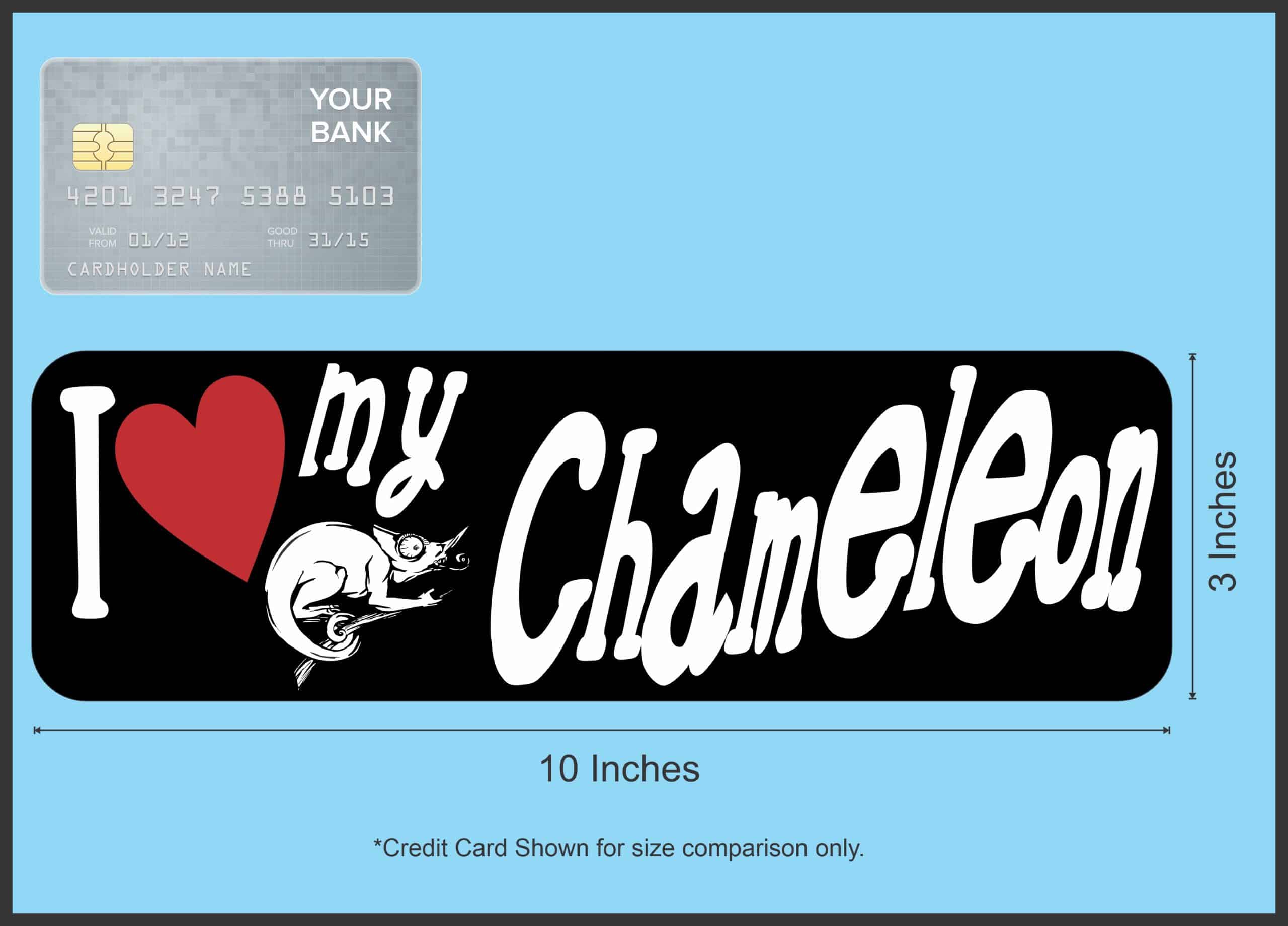 Chameleon Sticker