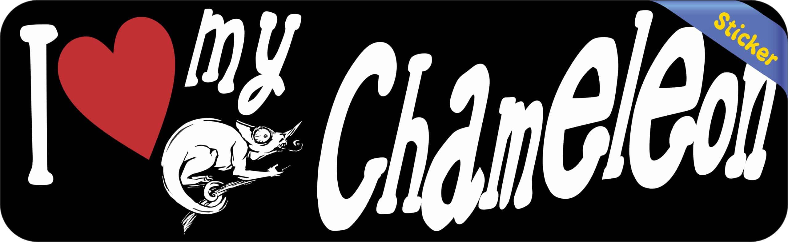 Chameleon Sticker