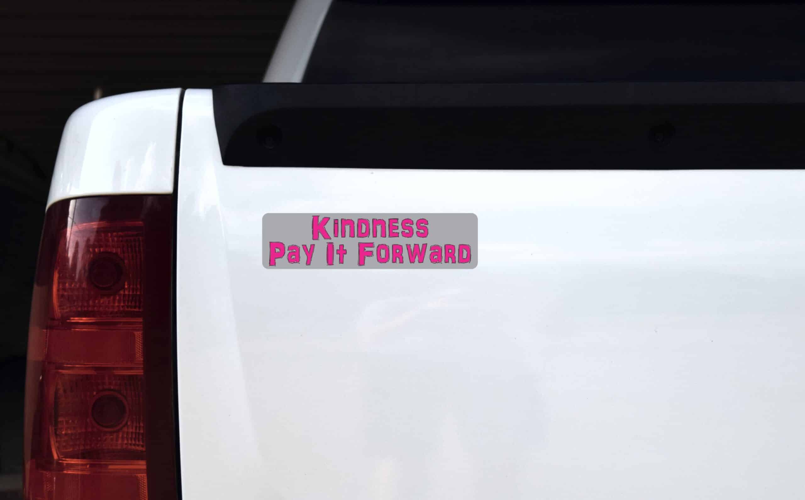 8in x 2in Kindness Pay It Forward Magnet Magnetic Truck Magnets Car