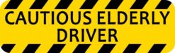 elderly driver bumper
