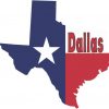 Dallas Texas Flag Decal