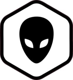 alien bumper sticker