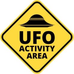 ufo activity area decal