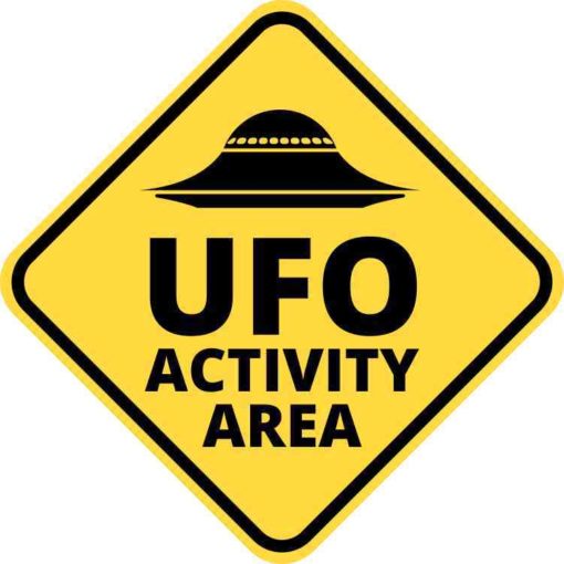 ufo activity area decal
