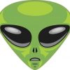 Green Alien bumper sticker