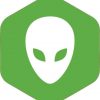 alien bumper sticker