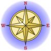 Compass Bumper Sticker