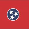 Tennessee State Flag sticker