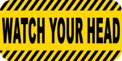 watch your head magnet