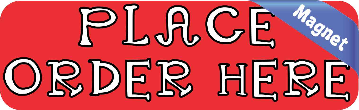 Red Order Sticker StickerTalk®