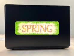 10in x 3in Spring Bumper Sticker Vinyl Truck Window Season Decal Stickers