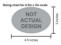 Alternative view of 4.5in x 3in Yellow Oval Bear Yellowstone National Park Sticker