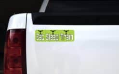 10in x 3in Eat Sleep Train Magnet Magnetic Fitness Vehicle Car Magnets