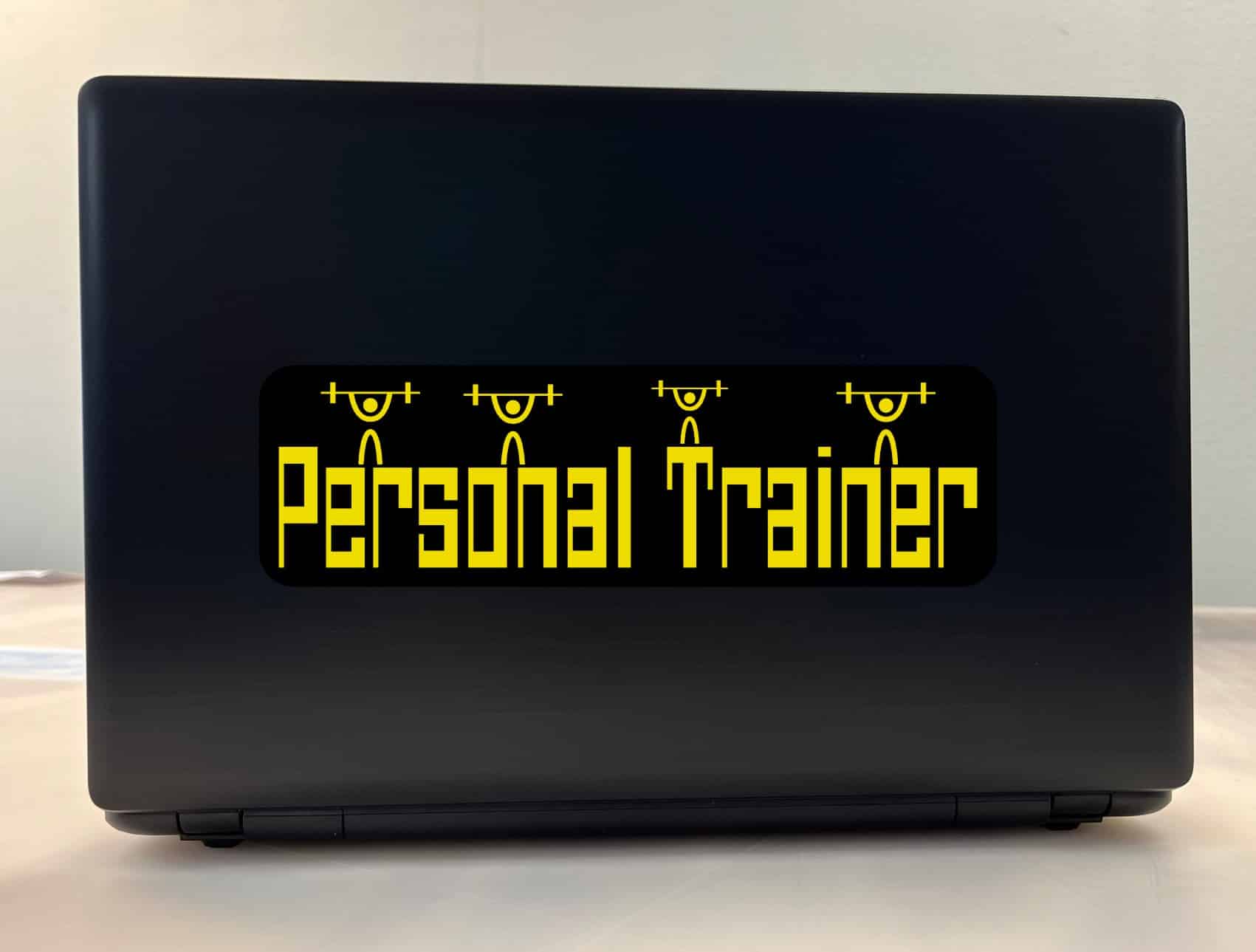 10in x 3in Personal Trainer Bumper Sticker Vinyl Vehicle Fitness Stickers