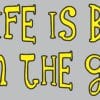 10in x 3in Life Is Better In The Garden Magnet Magnetic Vehicle Magnets