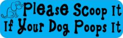 please scoop it