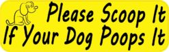 please scoop it