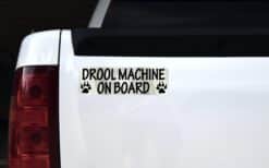 10in x 3in Drool Machine On Board Magnet Magnetic Animal Bumper Magnets