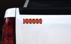 8in x 2in The Dog In This Vehicle Will SlobBer On You Bumper Sticker Sign