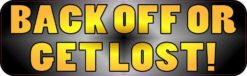 get lost