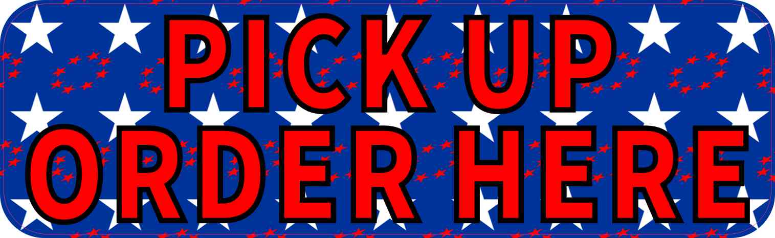 pick up order here