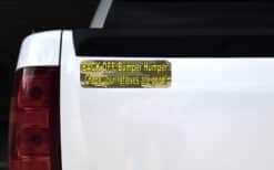 10X3 Camouflage Back Off Bumper Humper Sticker Vinyl Truck Stick