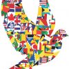 International Peace sticker