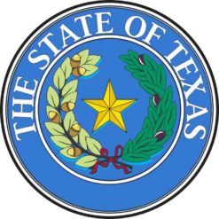Seal of Texas sticker