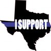 I Support Blue Lives Matter sticker
