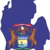 Die Cut Michigan sticker