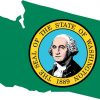 Die Cut Washington sticker