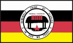 Seminole Tribe of Florida Flag sticker
