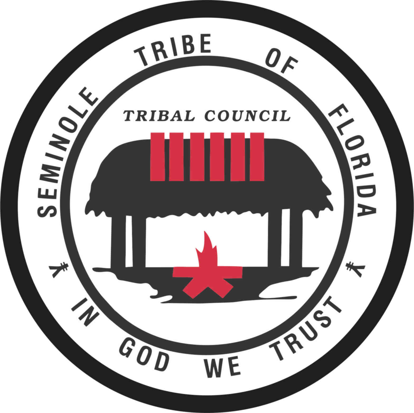 Seminole Tribe of Florida Seal sticker
