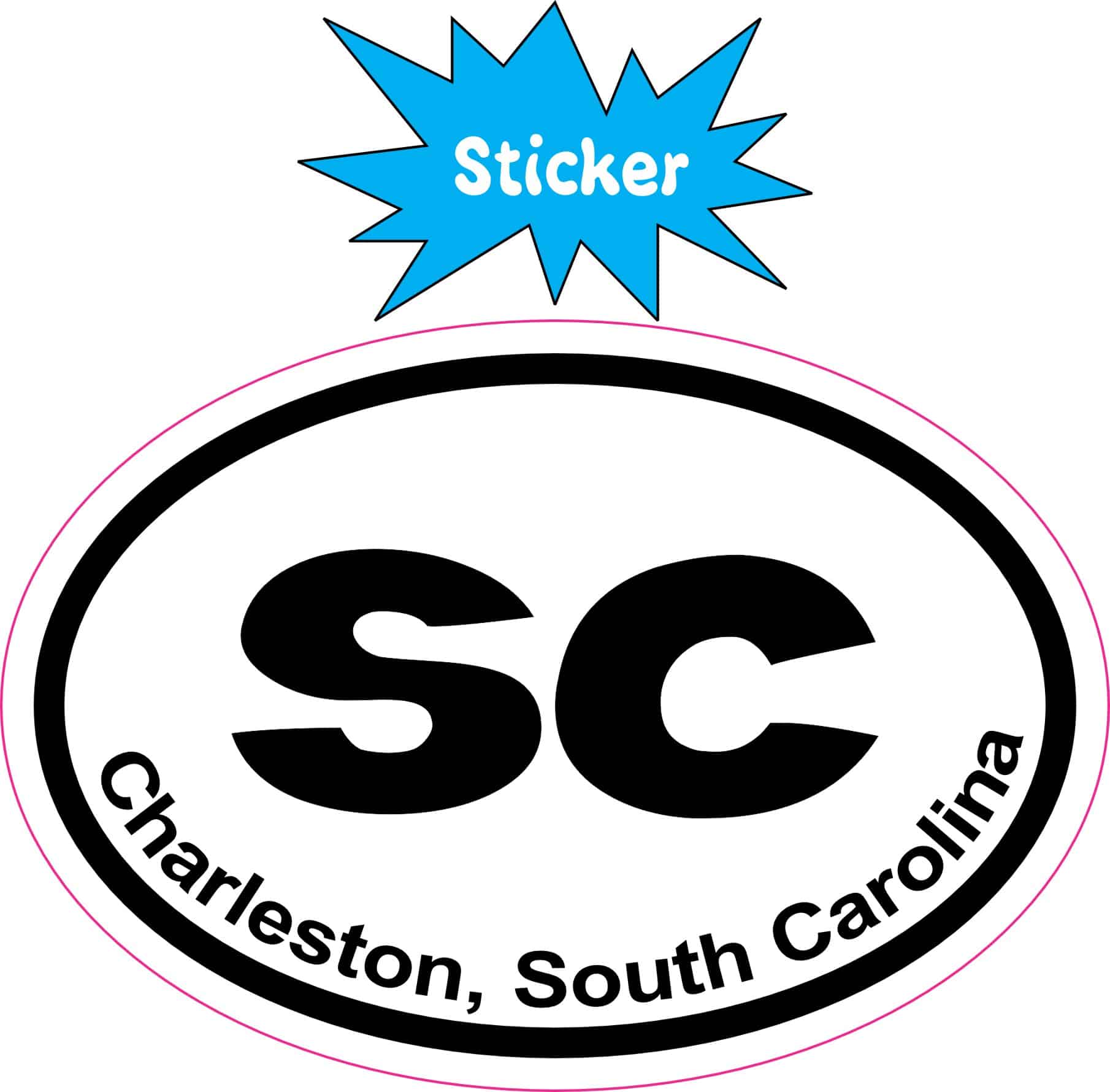 south carolina sticker
