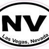 Oval Las Vegas sticker