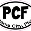 Oval Panama City sticker
