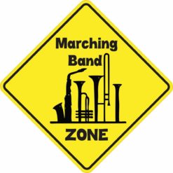 Marching Band Zone Sticker