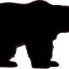Bear Silhouette sticker