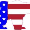 American Bear sticker