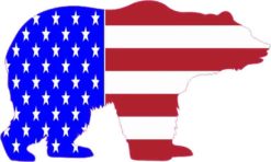 American Bear sticker