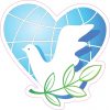 Dove Heart sticker