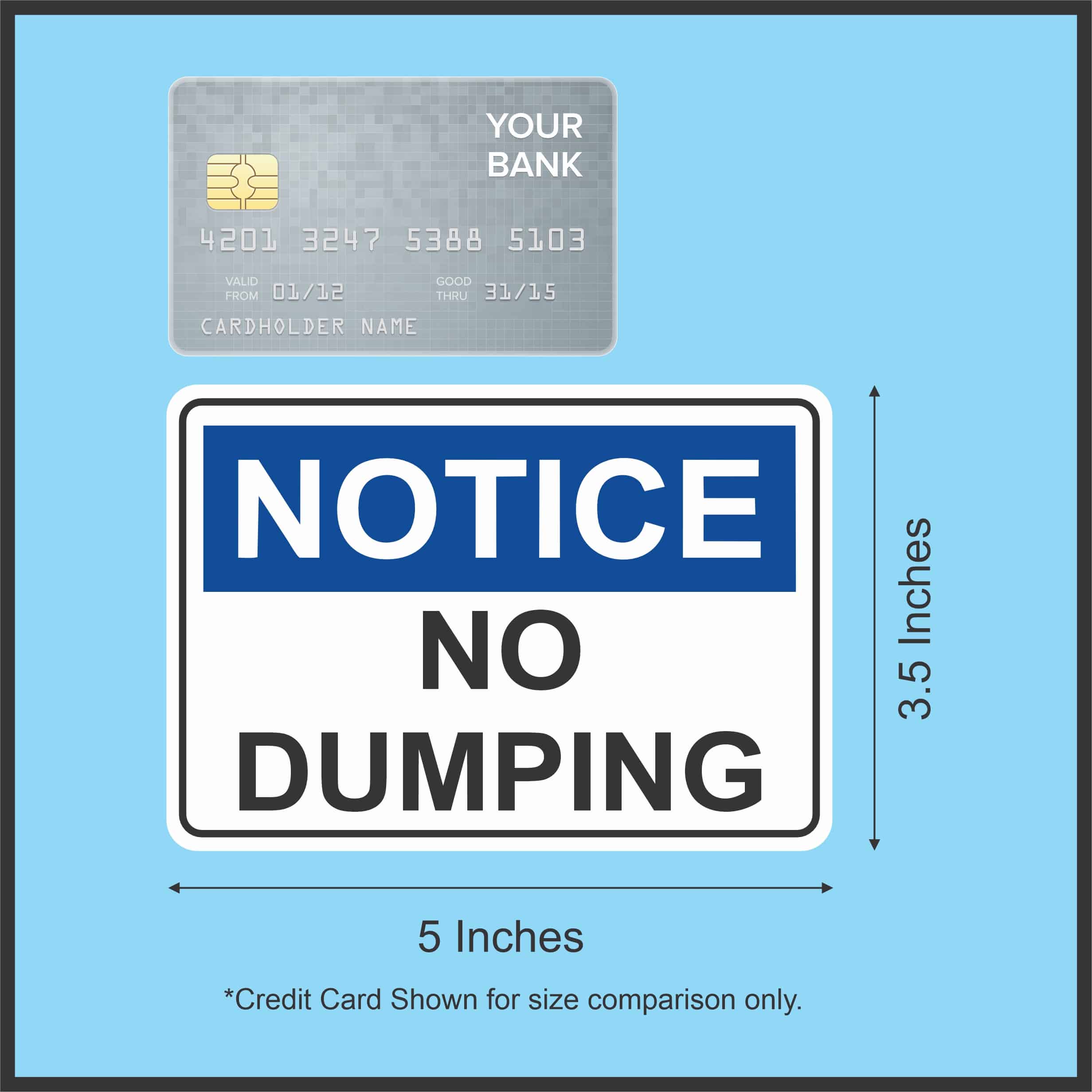 Notice No Dumping Magent