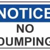 Notice No Dumping Magent