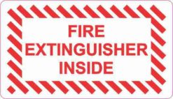 Fire Extinguisher Inside decal