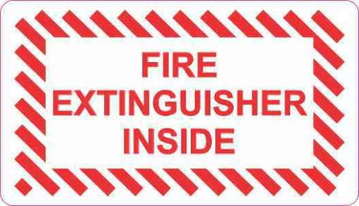Fire Extinguisher Inside decal