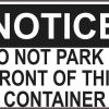 do not park